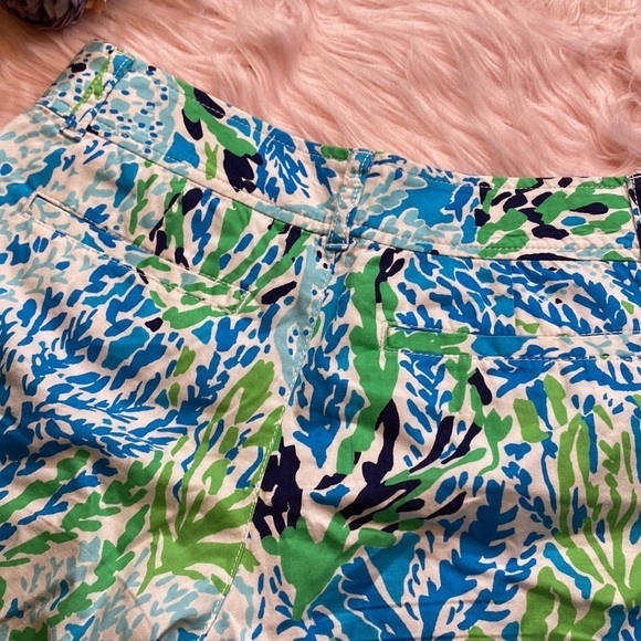 Lilly Pulitzer The Callahan Shorts in Let’s Cha Cha Blue sz 2 - Picture 9 of 11